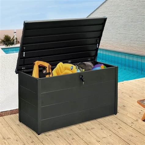 metal storage box lowes|lowe's waterproof storage containers.